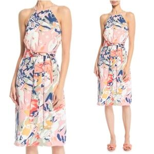 Club Monaco NWOT Floral Multicolor Dress Size 00